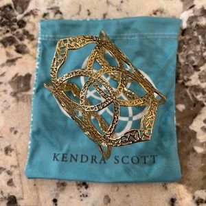 Kendra Scott Gold Roni Cuff Bracelet